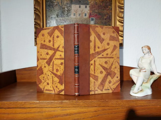 DER BUCHBINDER LEHRLING 1932 BUCHBINDEREI Buchbinden LEDER HANDEINBAND
