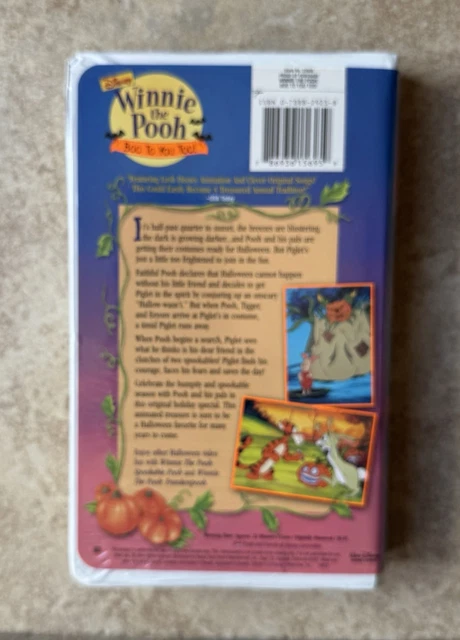 DISNEY S WINNIE THE Pooh Boo To You Too VHS Clamshell 10 56 DISNEY S WINNIE THE Pooh Boo To You Too VHS Clamshell 10 56
