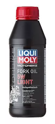 500ml DOSE LIQUI MOLY MOTORBIKE FORK OIL 5W LIGHT GABELÖL 5W MOTORRAD GABELÖL |