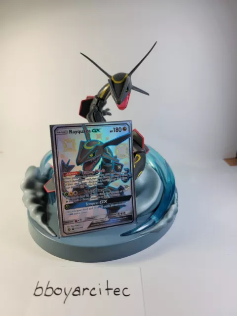 Pokemon Shiny Rayquaza Collectible Figure / Card Holder