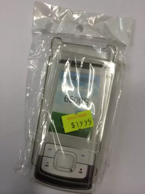 Nokia 6500s Slide Crystal Hard Case Clear CPC4328 Brand New in the Original pack