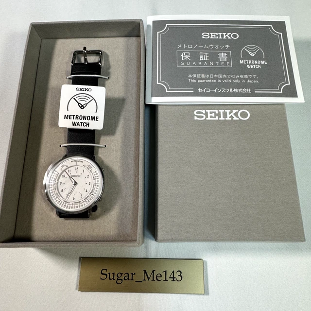 店舗良い SEIKO METRONOME メトロノームウォッチ（SEIKO SMW001B WATCH バッグ