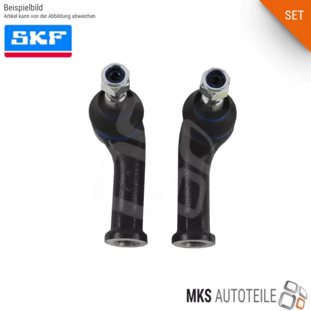 2x SKF Spurstangenkopf SET/Satz vorne links und rechts für AUDI SEAT VW