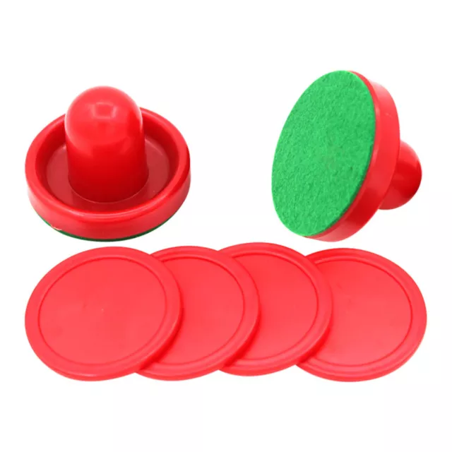 Air Hockey Parts Round Puck Ball Header Table Accessories Pushers The