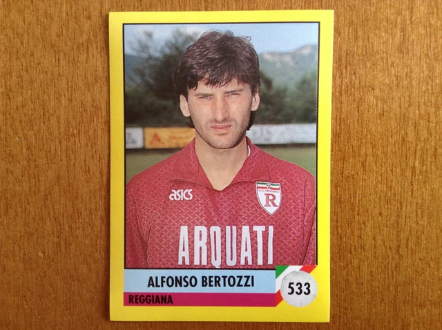 Bertozzi Racing Stickers IL GRANDE CALCIO 92 1992 n 533 REGGIANA BERTOZZI Figurina Sticker ...