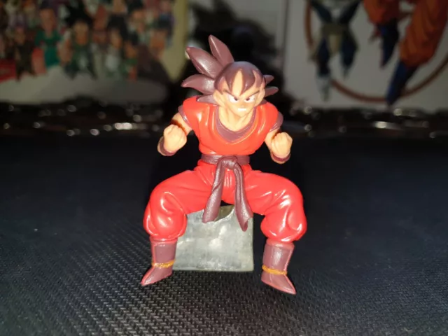 Figurine Gashapon SanGoku Kaioken Dragon Ball Z figure HG SP2 rare Saiyan Goku