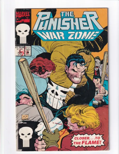 THE PUNISHER WAR ZONE #4 1992 MARVEL COMIC BOOK Bag/Boarded