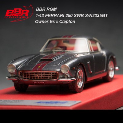 BBR RGM Exclusive Edition 1:43 AUTO MODELLO FERRARI 250 SWB S/N 2335 GT Schedoni 