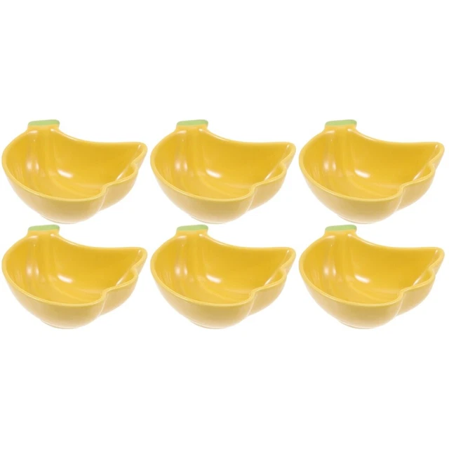 6 pièces premium bol de chinchilla bol de nourriture pour chaton pour ménage