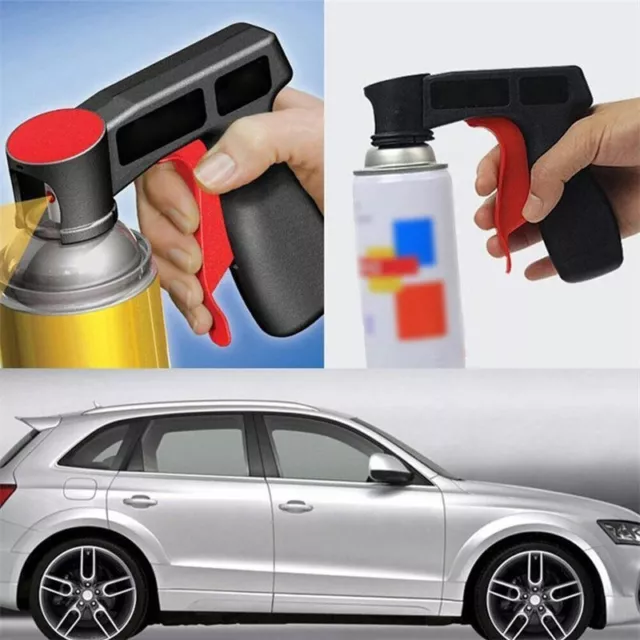 Portable Pistol Trigger Aerosol Paint Can Gun Grip Spray Handle Repair Paint