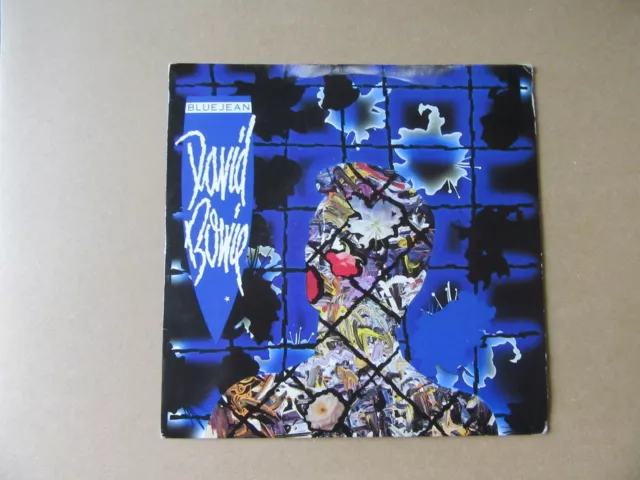 DAVID BOWIE Blue Jean/Dancing with the Big Boys.Vinyl 45. EMI America ( 1984) VG