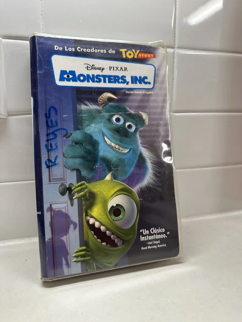 DISNEY/PIXAR MONSTERS, INC. (VHS, 2002) $30.60 - PicClick CA