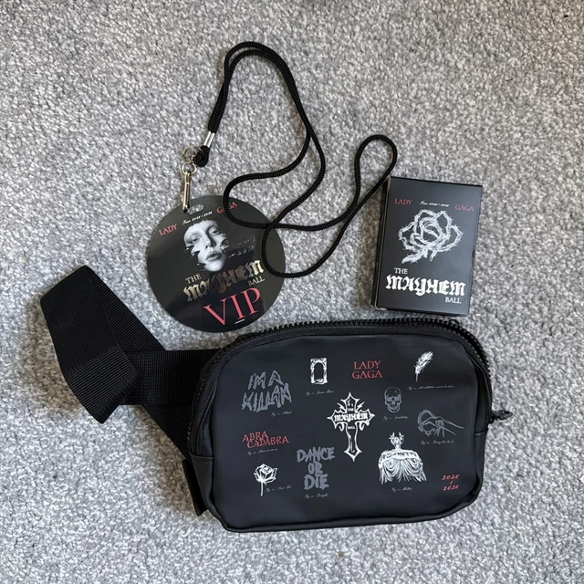 LADY GAGA - Mayhem Ball Tour VIP Merch (Lanyard, Playing Cards