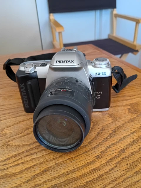 カメラ ペンタックス VINTAGE PENTAX ZX-50 35mm FILM CAMERA WITH PENTAX 35-80mm
