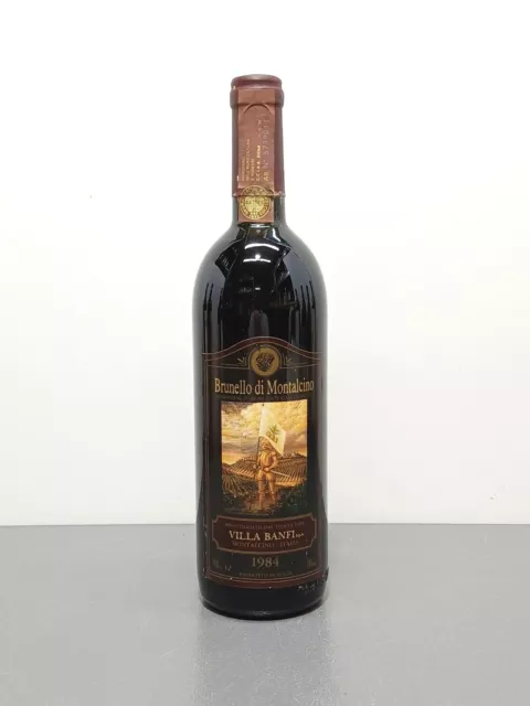 Vino 1984 Brunello di Montalcino Villa Banfi. bott..0.75 cl