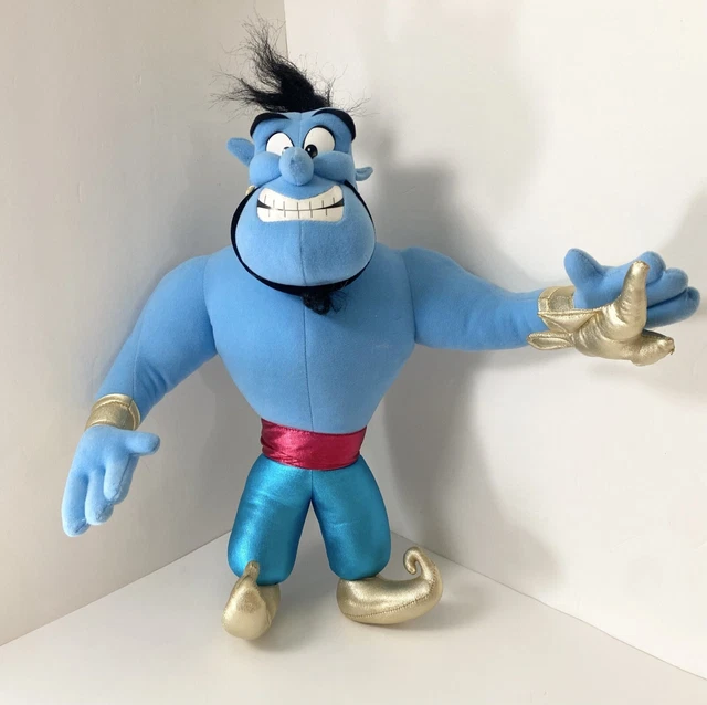 MATTEL 1992 ALADDIN Genie 15” Plush Large Doll Cuddly Soft Toy (L) 21.