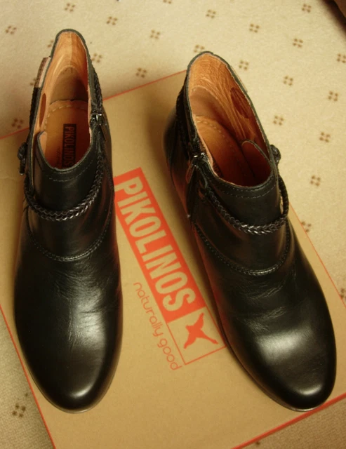 Bottines Pikolinos neuves taille 39 cuir noir avec boite 35