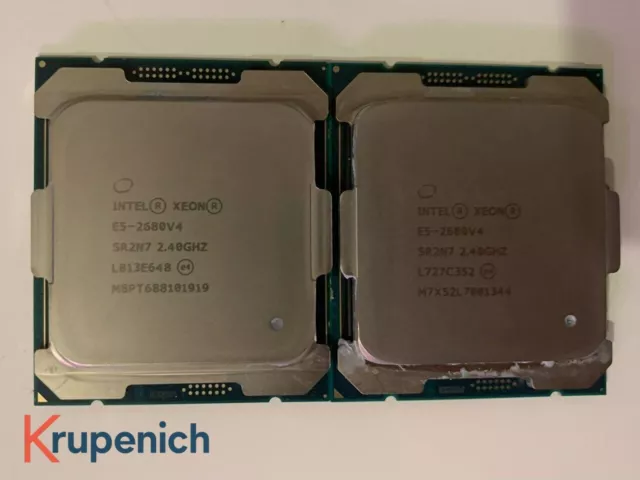 Intel Xeon E5-2680 v4 - 14core 2011-3 X99 CPU Processor 2