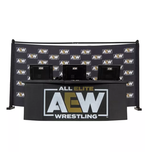 Ringside Exclusive AEW Announcer’s Accessories Pack All Elite Wrestling Table