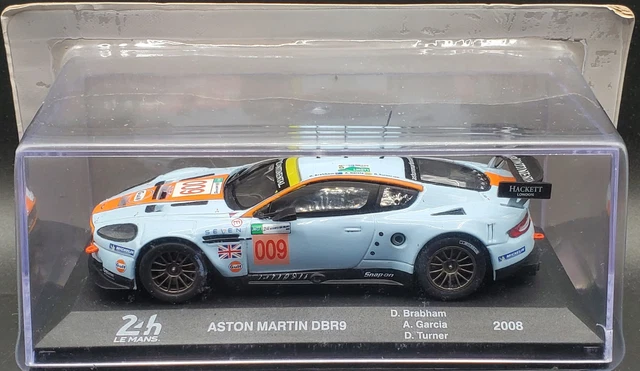 Modèle Réduit 1/43 Aston Martin DBR9 24H Le Mans 2008 | IXO Collections N°43 | Neuf Avec FAS