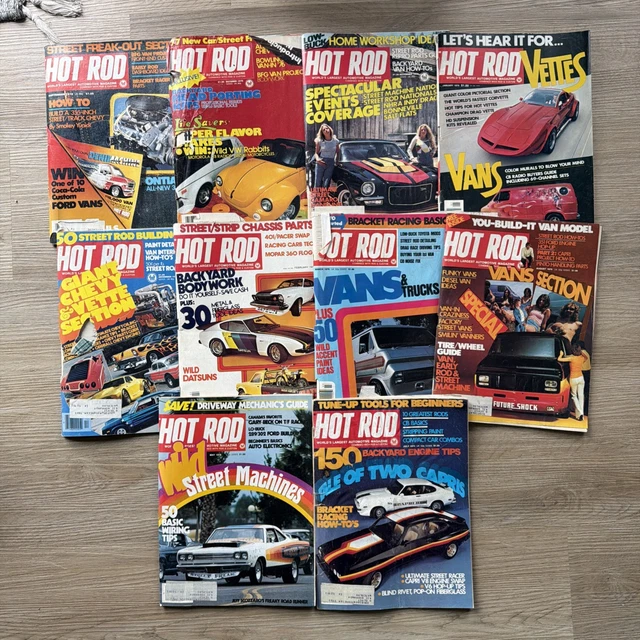 HOT ROD MAGAZINE vintage 1970 s lot 6 $28.14 - PicClick CA