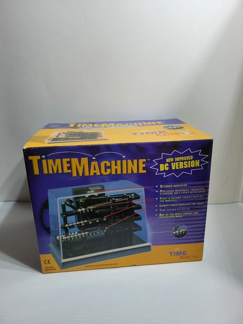 VINTAGE TIME MACHINE DC Version Kinetic Ball Clock Art of Timekeeping ...
