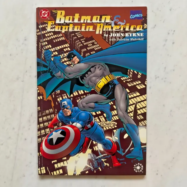 Batman and Captain America #1 John Byrne TPB Marvel DC comics Elseworlds 1996 NM