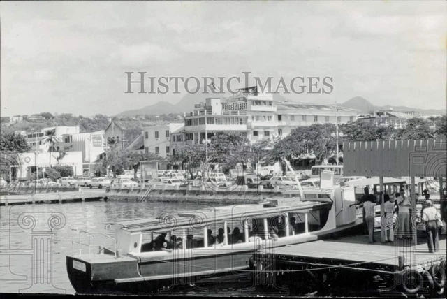 1979 Press Photo Ferry boat from Fort de France to Pointe du Bout in Martinique