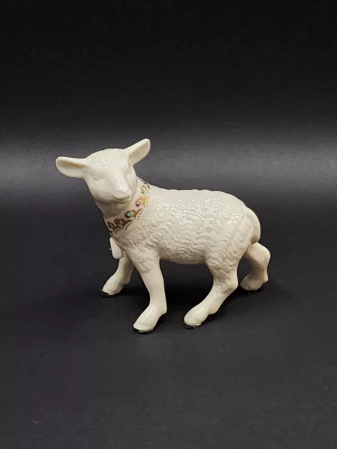LENOX CHINA JEWELS Nativity Porcelain Sheep / Lamb Dated 1992 No