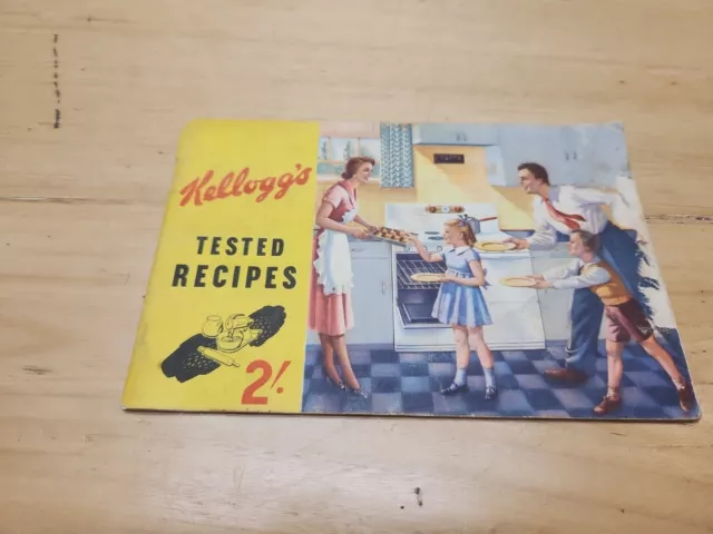 vintage Kelloggs  recipe books 1950s