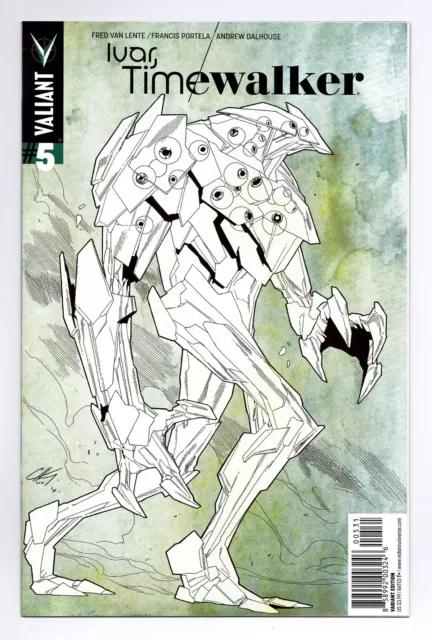 Ivar Timewalker #5 1:10 Henry Character Design Variant Valiant Comics Vei Vf