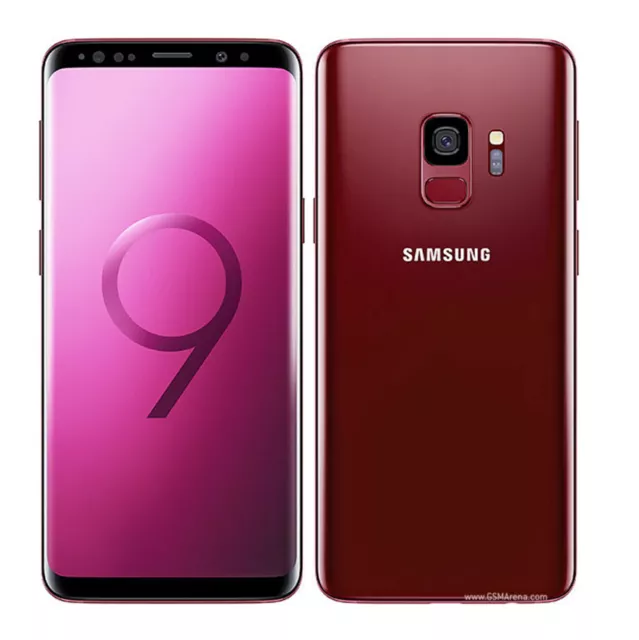 Samsung Galaxy S9 5.8" Android Octa core 12MP Débloqué SmartPhone 64GB ROUGE