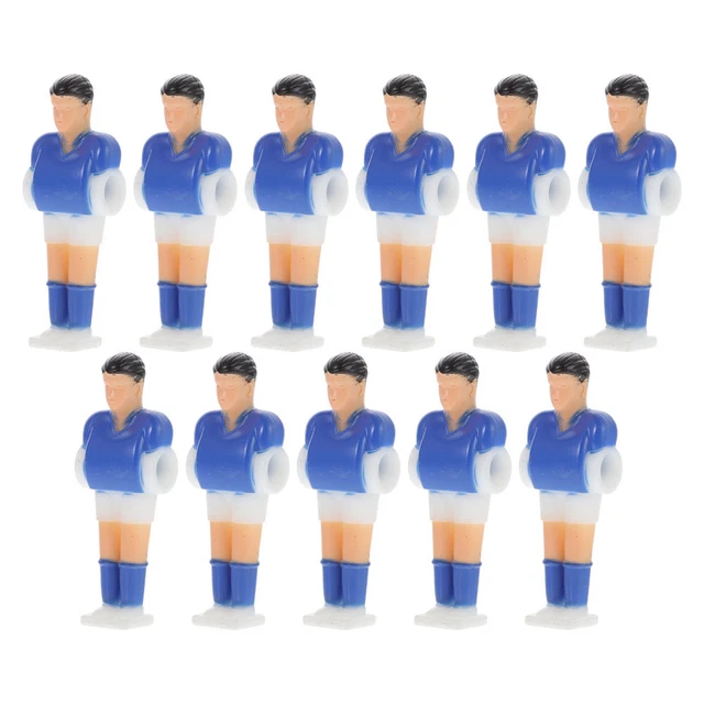 11 Pcs Plastic Football Scorers Foosball Guys Mini Soccer Men Child Gift