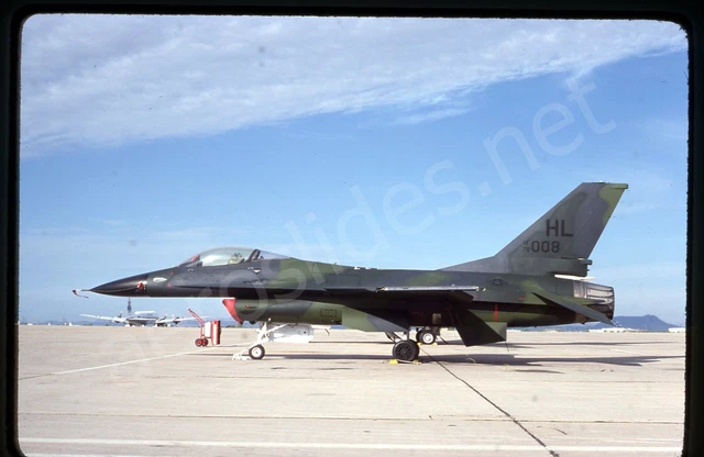 USAF General Dynamics F-16A 78-0008 July 80 SEE NOTES Kodachrome Slide/Dia