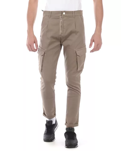 Pantaloni Daniele Alessandrini Jeans Trouser Cotone Uomo Beige PJ5634L3403835 15