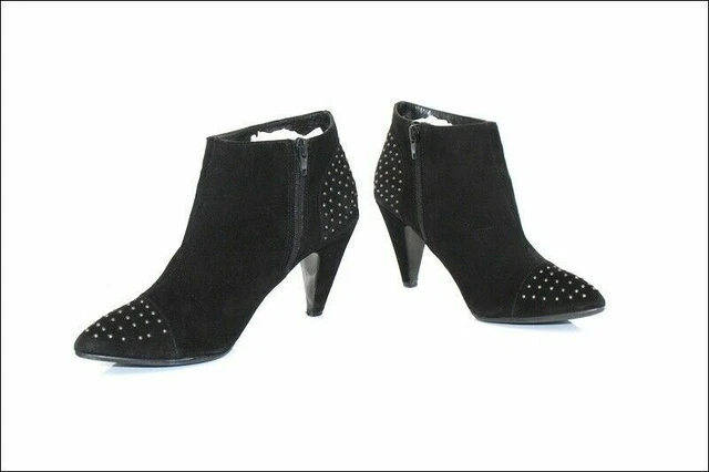 MINELLI Bottines Daim Clouté Noir T 38 BE 2