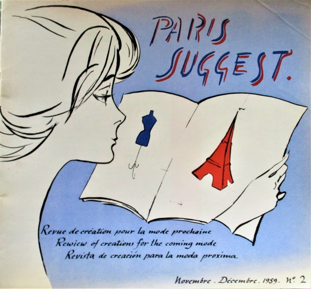 Catalogue MODE DE PARIS SUGGEST n°2  de 1960-Editions Berville fashion Show 23 p