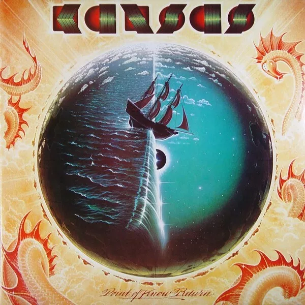 Vinyle - Kansas (2) - Point Of Know Return (LP, Album, RE)