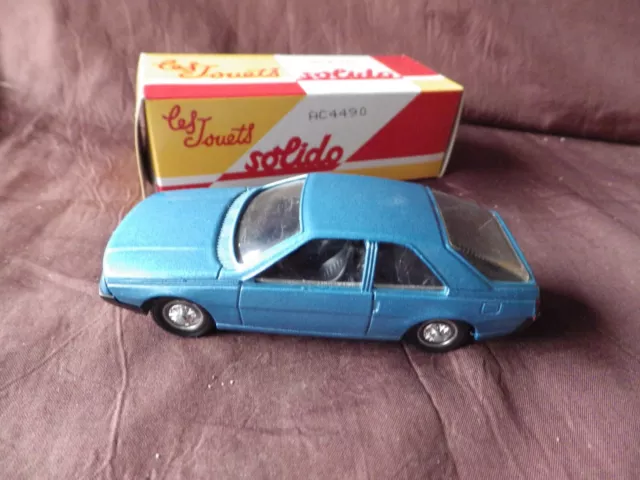 Renault Fuego 1980 - Solido Reedition Hachette - 1/43Eme En Boite