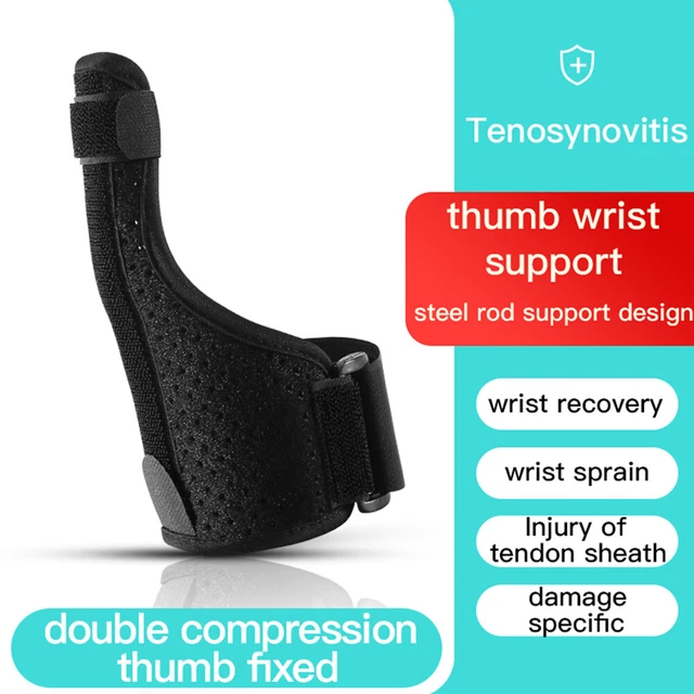 Protective Sleeve Sport Wrist Thumbs Brace Finger Holder Protector Hand Support