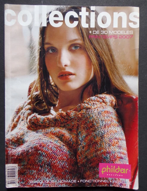 Catalogue Ancien PHILDAR N°140 - Modèles Tricot Femme Et Homme 1986, Parfait Pour Les Passionnés De Laine Vintage !