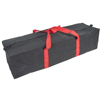 Heavy Duty Canvas Borsa Attrezzi con Cerniera EXTRA ZAINETTO CASE BOX LARGE XL di qualità 