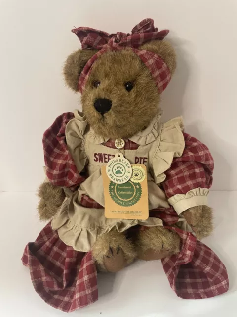 Boyds Bears Plush - Aunt Becky Bearchild - 12" - Sweetie Pie - With Tags