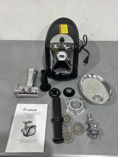 Meat Grinder/Meat Mincer, 3-in-1 Sausage Stuffer, *MISSING BLADE*-READ DETAILS*