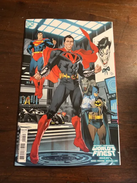 Batman Superman Worlds Finest #19 Cvr C Mora Nicolas Cage Super-Var 9/19 Presale