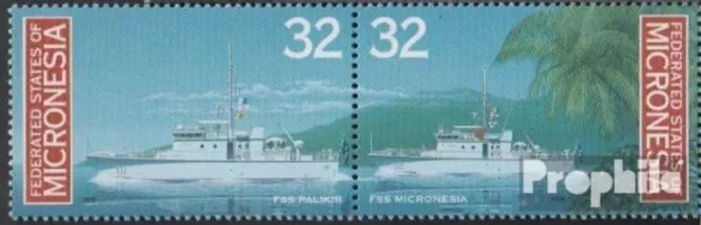 Mikronesien 498-499 Paar (kompl.Ausg.) postfrisch 1996 Patrouillenboote