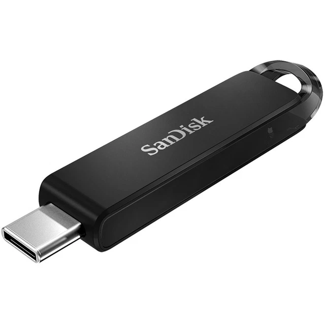 Sandisk 128Gb Ultra Usb C Flash Drive Black