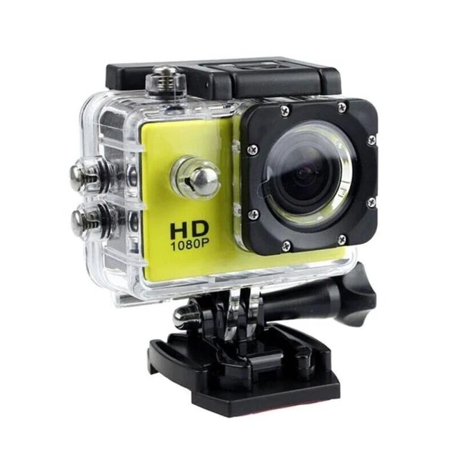 Caméra d'action Drumstone 1080P 12MP Caméra de sport Full HD 2,0 pouces...