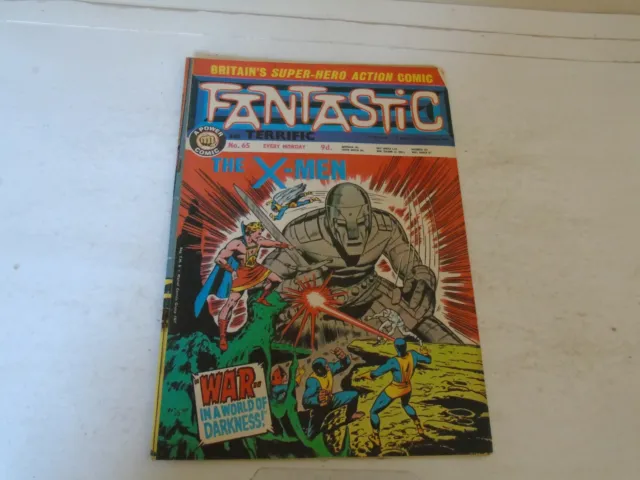 FANTASTIC & TERRIFIC Comic - No 65 - Date 11/05/1968 - UK Power Comic