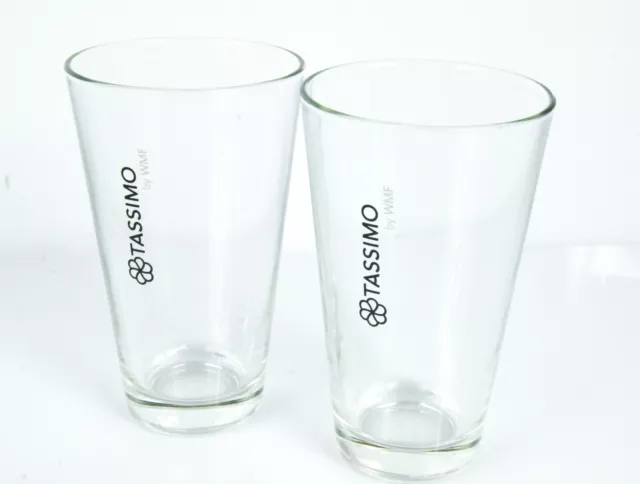 Jacobs Kaffee, 2 x WMF Tassimo Latte Macchiato Glas / Gläser 320ml 2